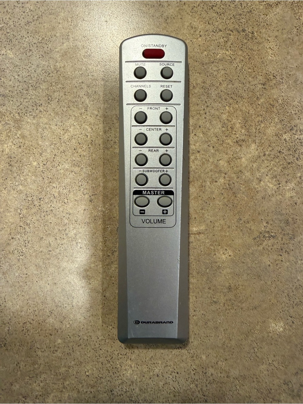 Durabrand RC-39173N OEM Surround Sound Subwoofer Remote Control - Tested